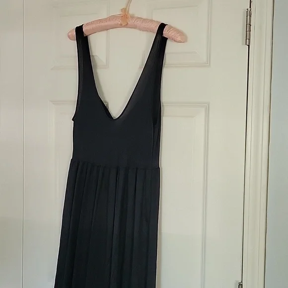 Vintage Olga Nightgown in Black XL